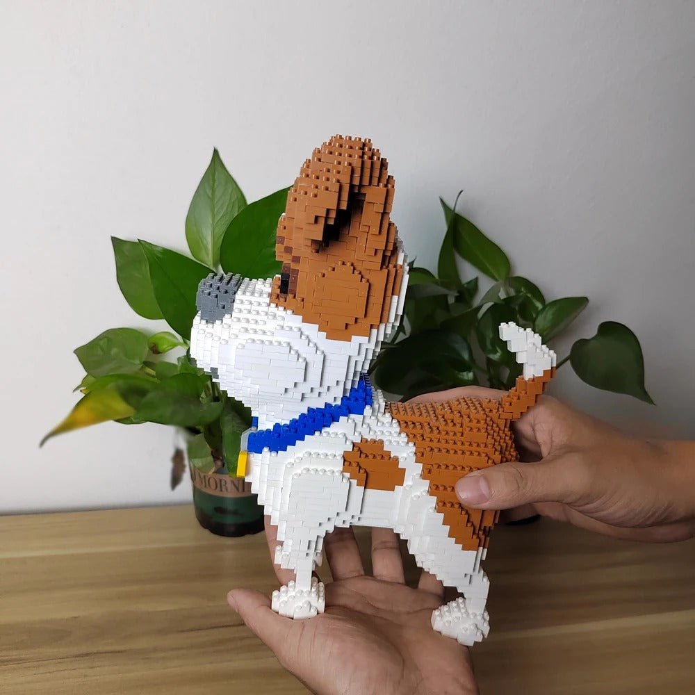 Nanoblock - chien debout - Coffre à jouets