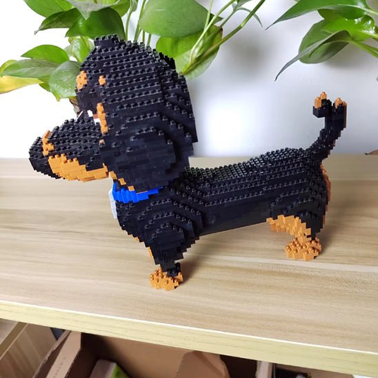 Nanoblock | Dachshund le teckel - Coffre à jouets