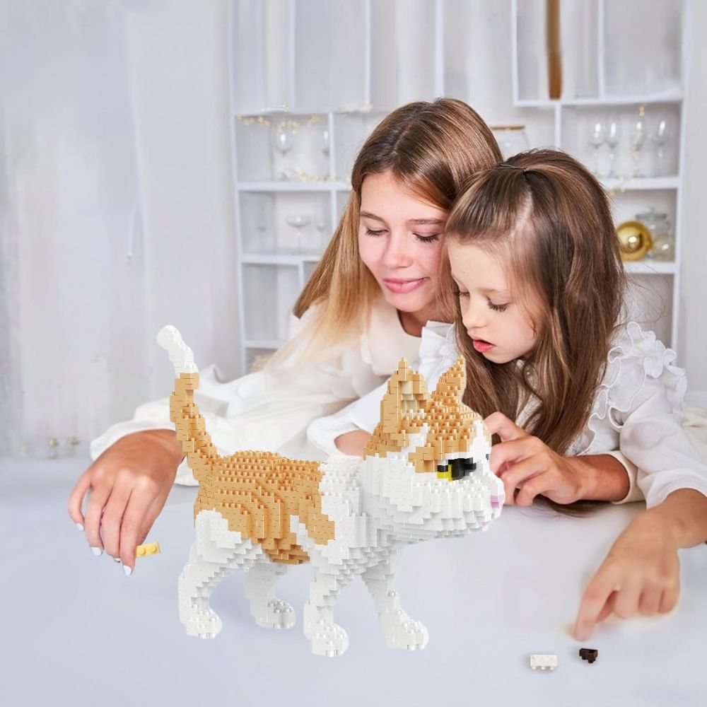 Nanoblock Tobby le chat - Coffre à jouets