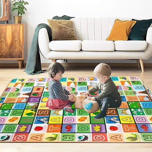 Tapis d'éveil sensoriel | Alphabet-Animaux