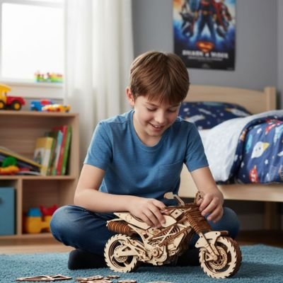 Puzzle 3d bois​ ado