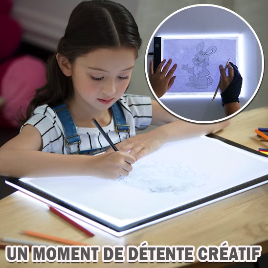 Tablette lumineuse à dessin - Coffre à jouets