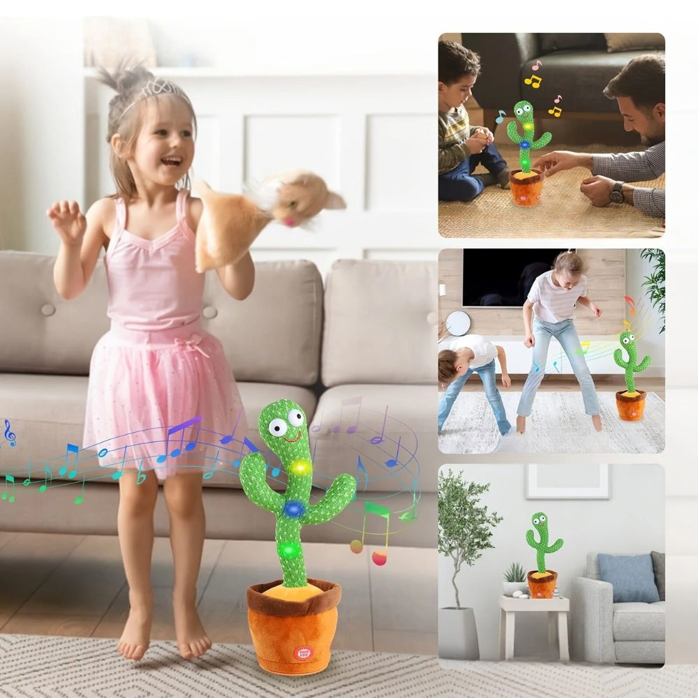 Cactus qui dansant | CactuSwing™ - Coffre à jouets